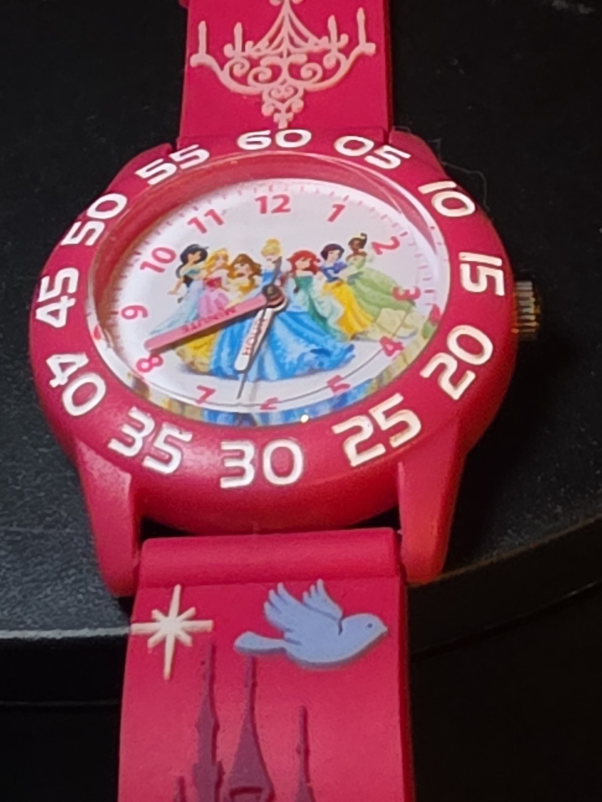 Disney All Princesses Watch for Girls Age 4-7, Gift Little PNK Multi Pink 