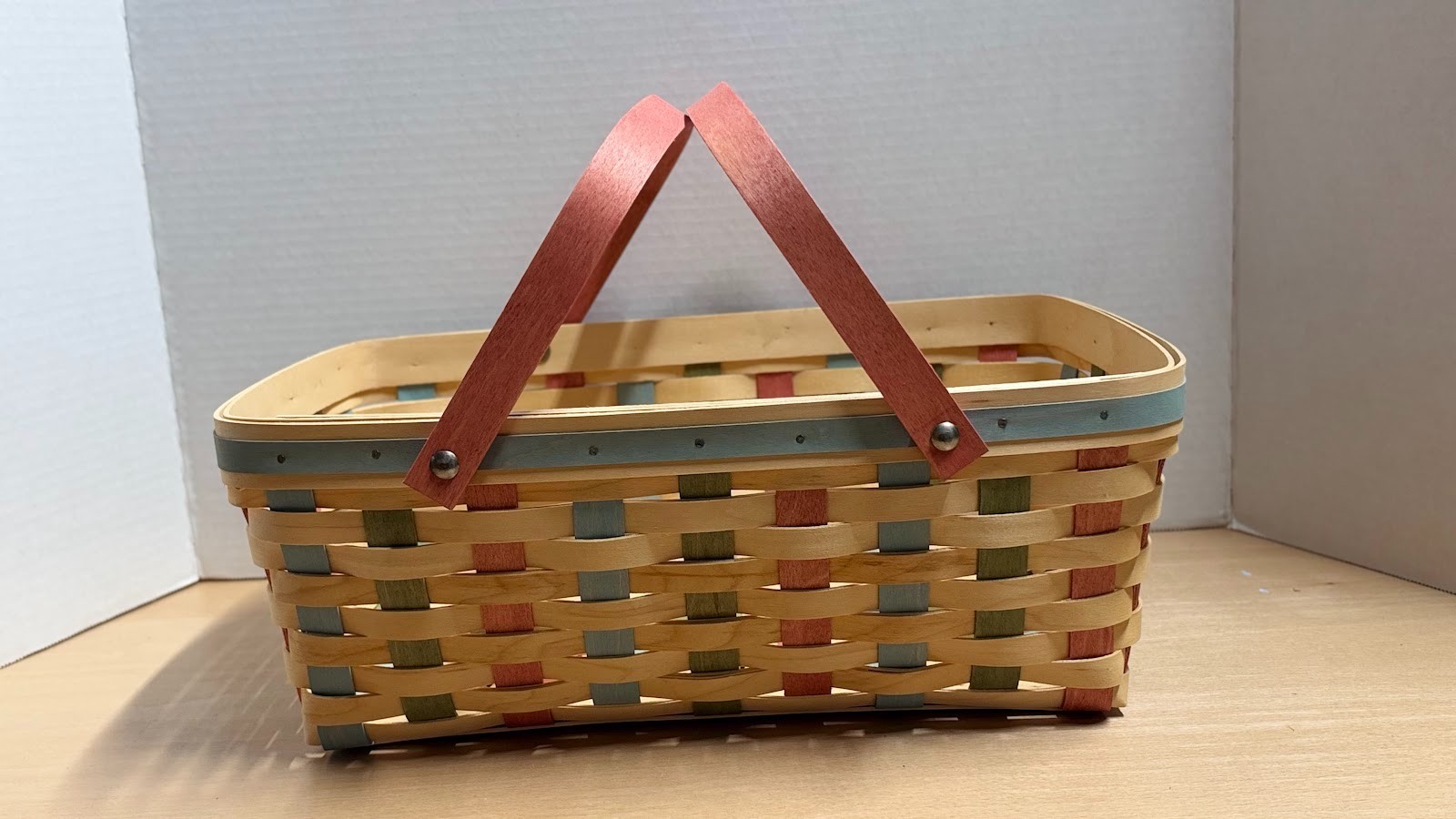 Longaberger Buds & Blossoms Small Market basket Longaberger Buds & Blossoms Small Market basket