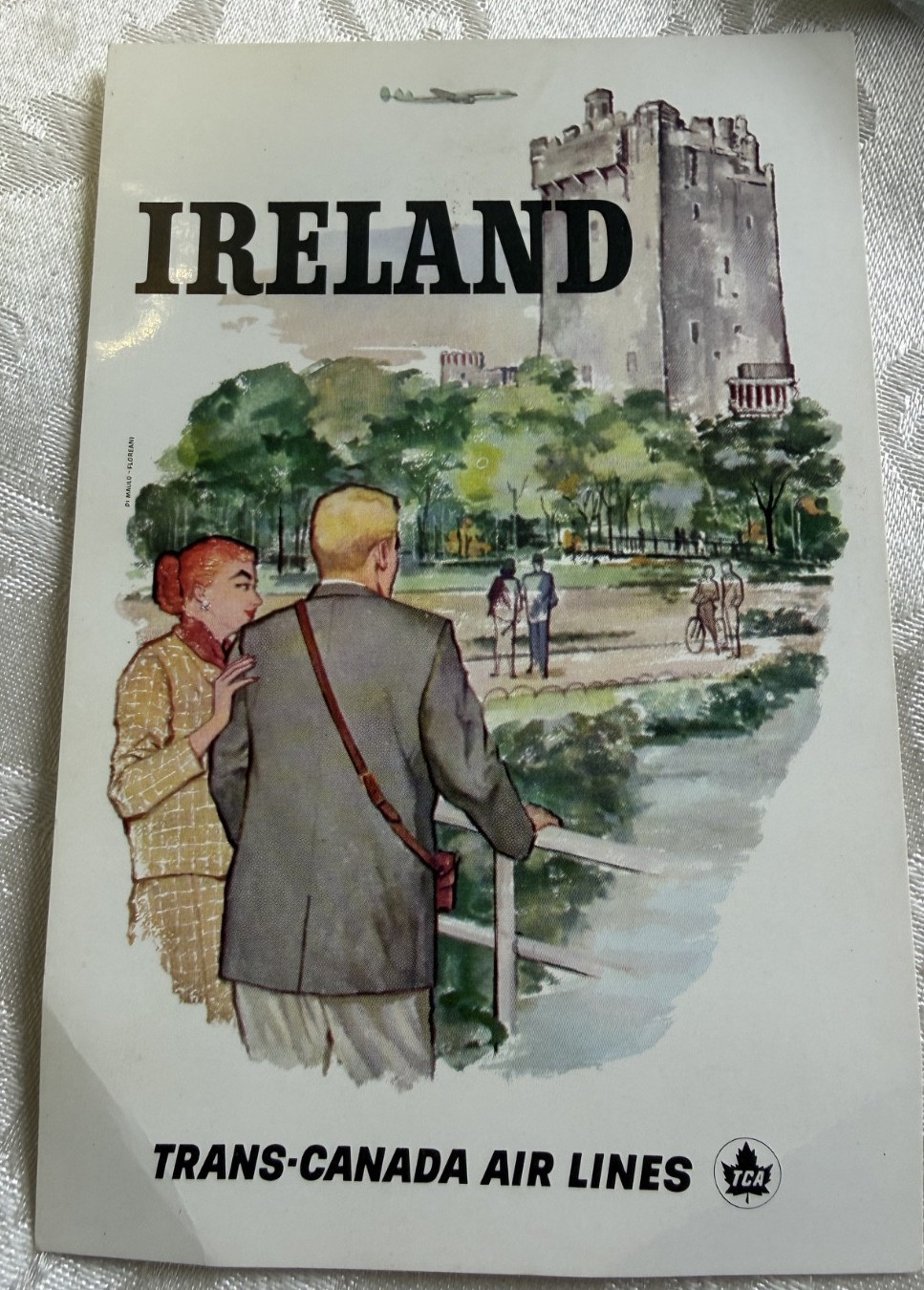 Trans-Canada Air lines Ireland postcard