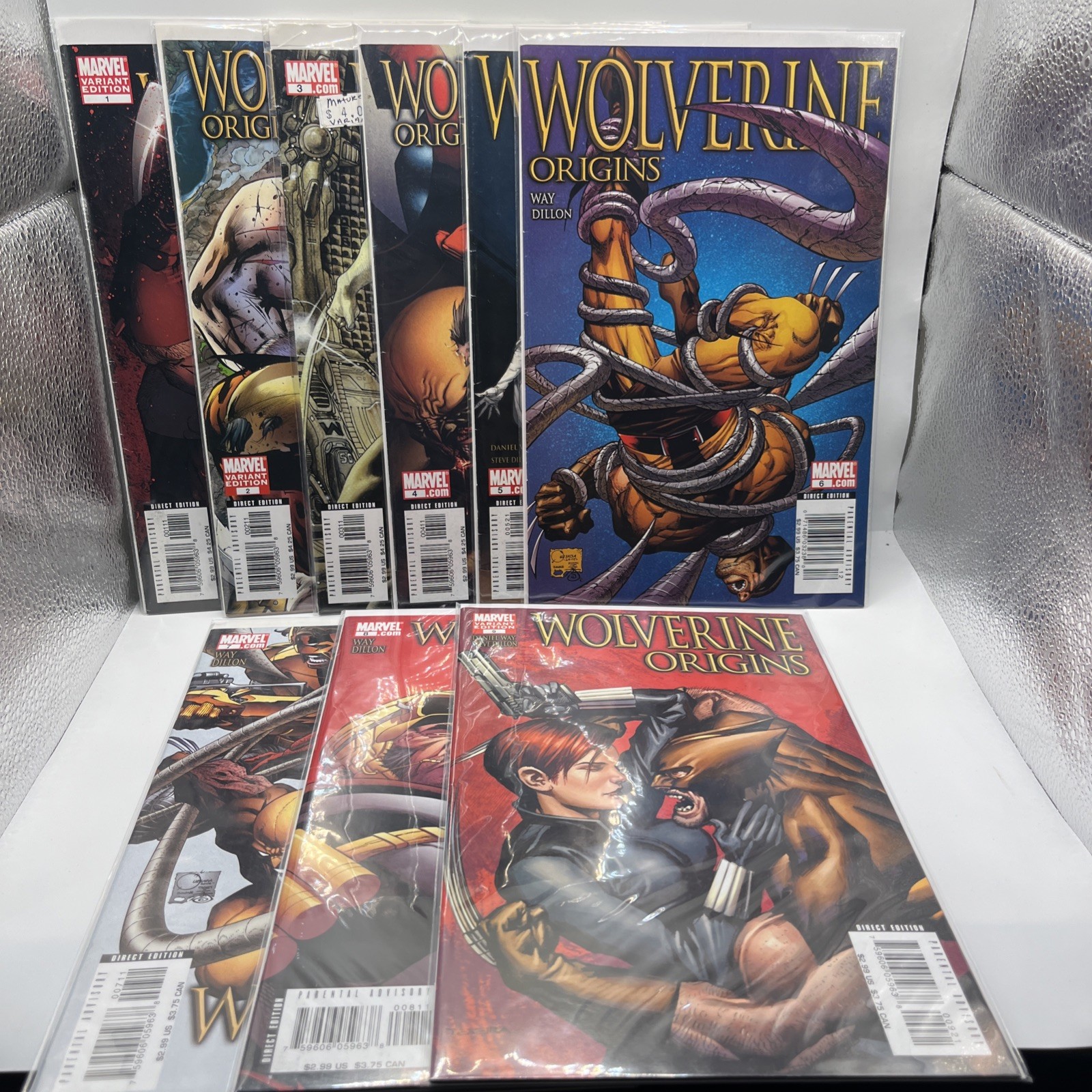 2006 Marvel Comics Wolverine: Origins Issues 1-9 (sku2)