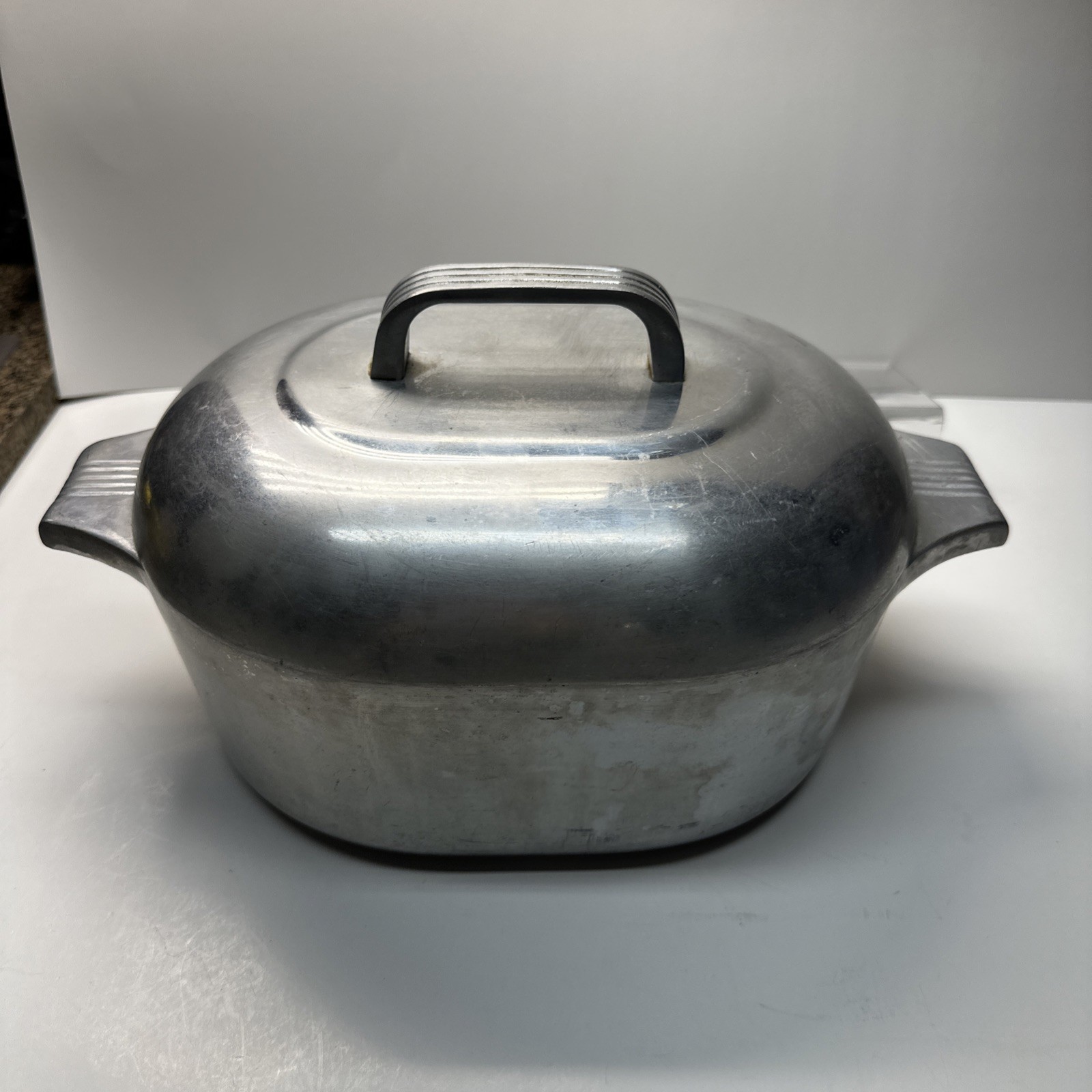 Vintage Wagner Ware Magnalite Sidney-0-Roasterette With Trivet #4263