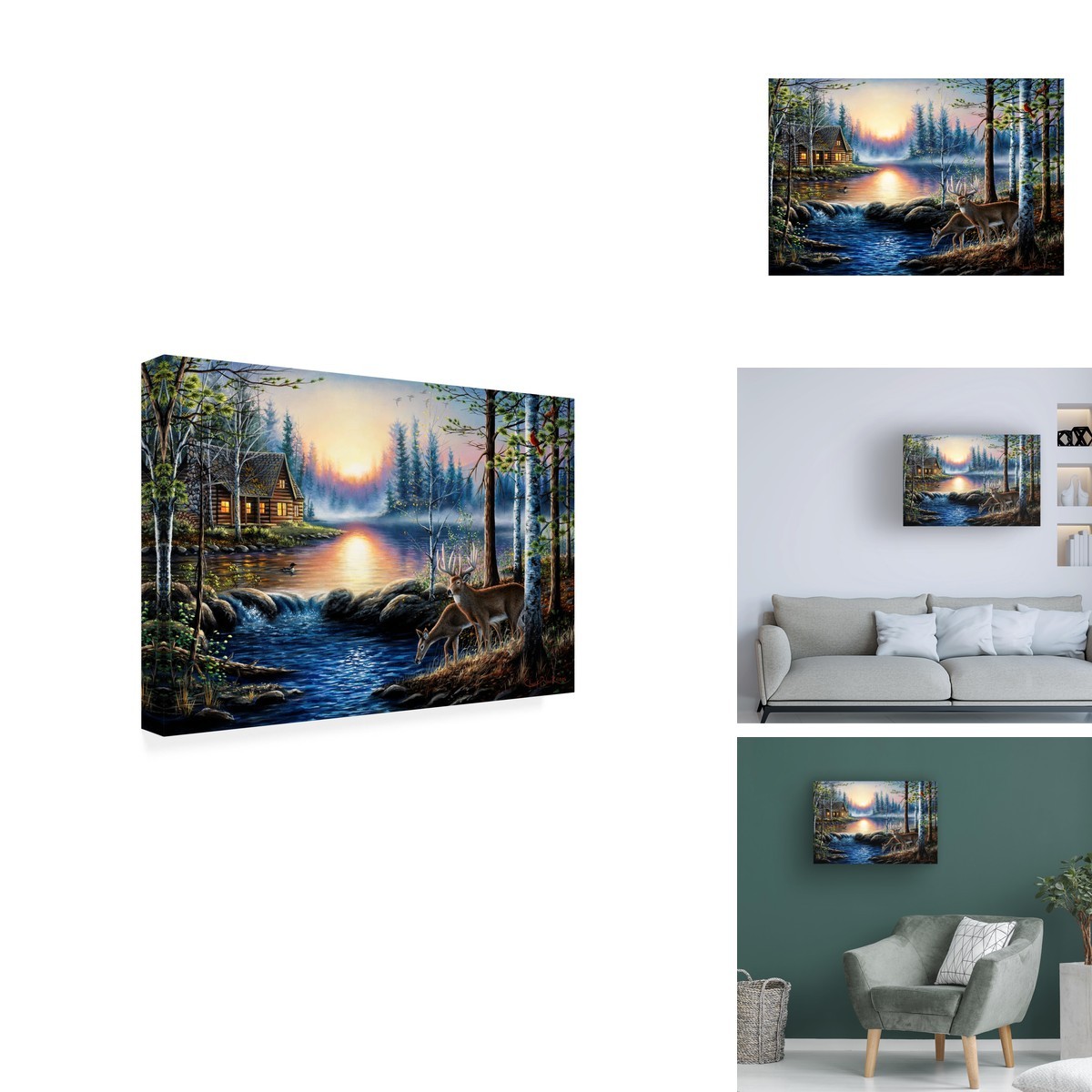 Trademark Fine Art Chuck Black 'Total Bliss' Canvas Art 16''x24'' Trademark Fine Art Chuck Black 'Total Bliss' Canvas Art 16''x24''
