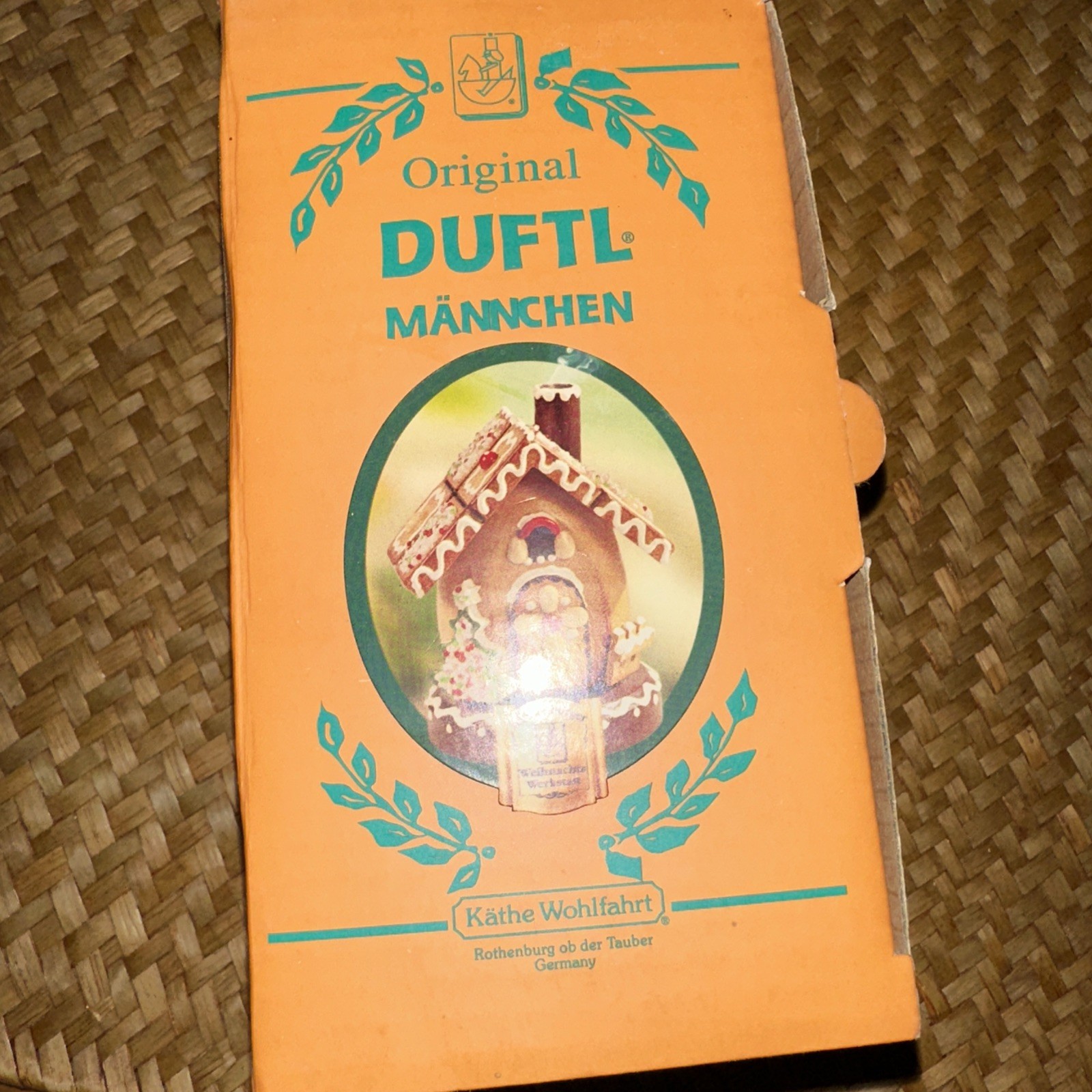 Kathe Wollfahrt Original Duftl Mannchen Christmas Cottage 115-510, New
