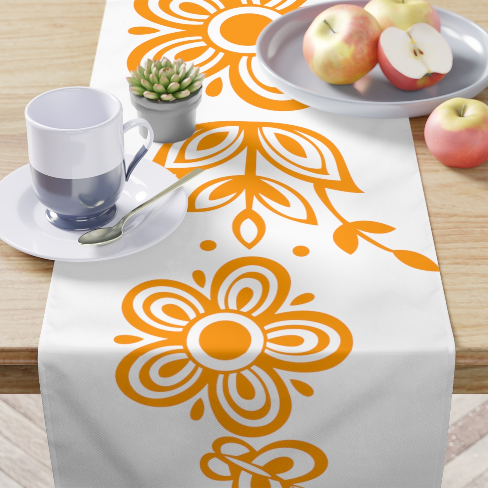 Pyrex Vintage Pyrex Butterfly Gold Inspired Table Runner Corelle Butterfly