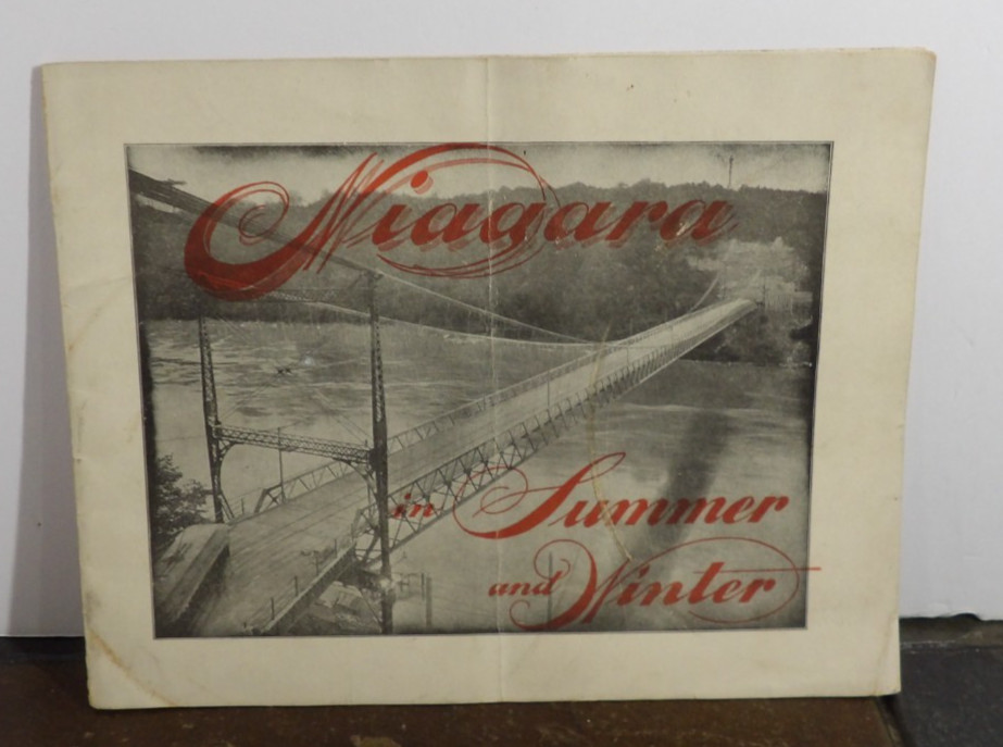 Vintage Souvenir Niagara Summer and Winter Book