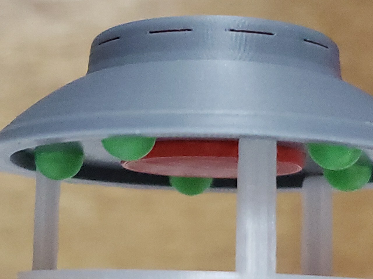 The Invaders UFO/Flying Saucer - Tiny - With Stand
