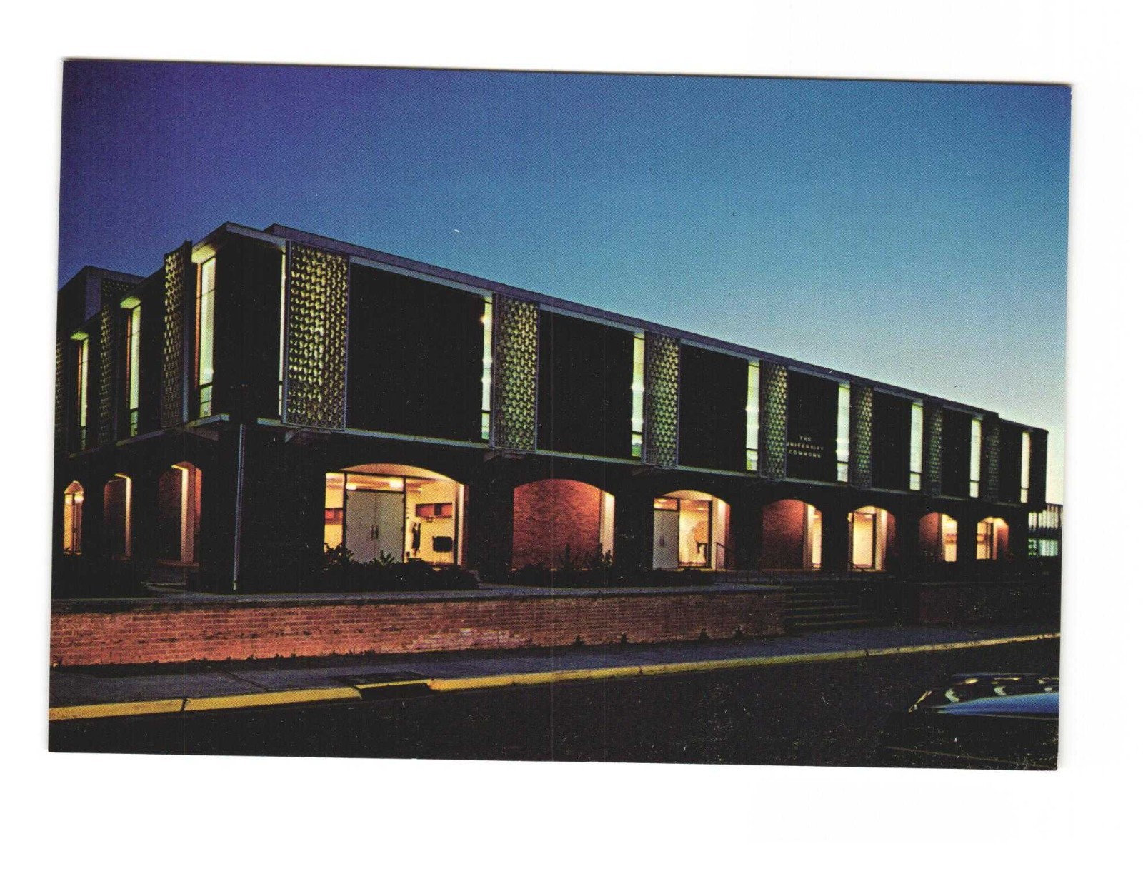University of Southern Mississippi Hattiesburg MS Commons/Dining VTG postcard