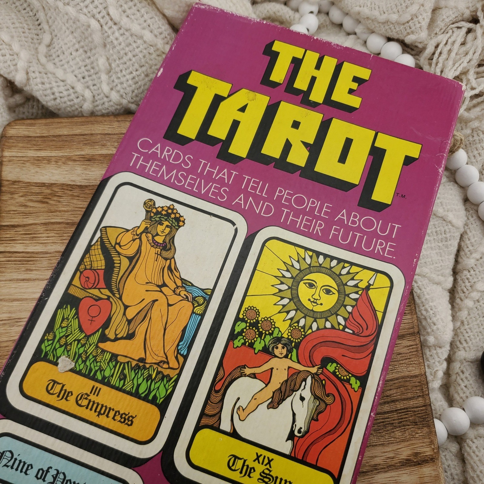 Hoi Polloi Tarot Cards 78 Card Complete Deck Reiss Games 1973 Vintage