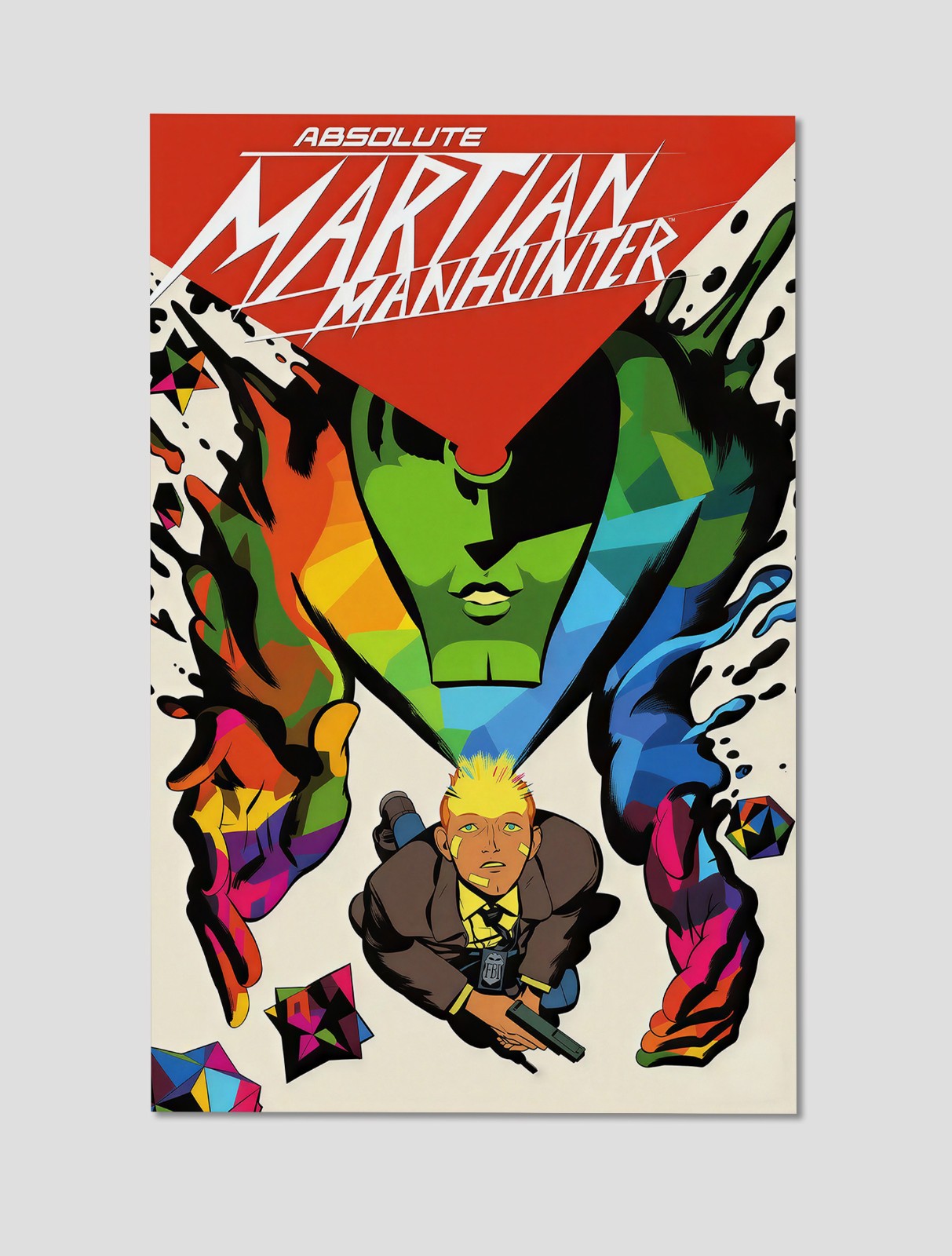 Absolute Martian Manhunter Martian Vision Giclee Print Poster 11x17 Wall Art