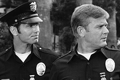 Adam-12 1970's TV police series Martin Milner Knt McCord in uniform 4x6 photo