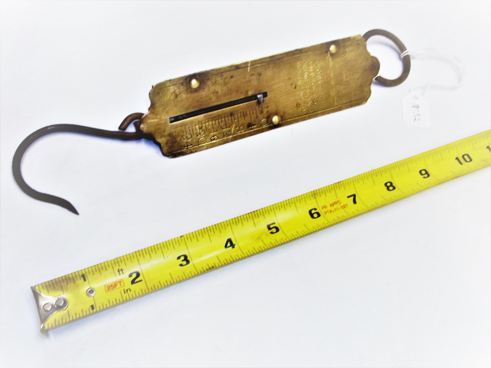 Scale, Vintage FOSTERS IMPROVED SPRING BALANCE SCALE, 0 - 24 lbs., Fishing Scale