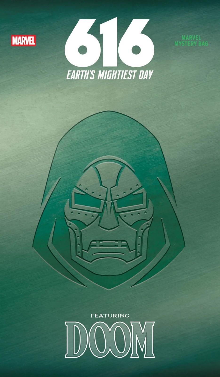 616 Earths Mightiest Day Marvel Mystery Bag Featuring Doom Blind Bag SEALED 616 Earths Mightiest Day Marvel Mystery Bag Featuring Doom Blind Bag SEALED