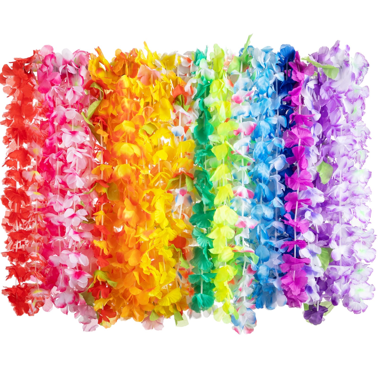 Joyin Toy 36 Counts Hawaiian Leis Bulk, Tropical Flower Lei Hawaiian Lei Beach H Joyin Toy 36 Counts Hawaiian Leis Bulk, Tropical Flower Lei Hawaiian Lei Beach H