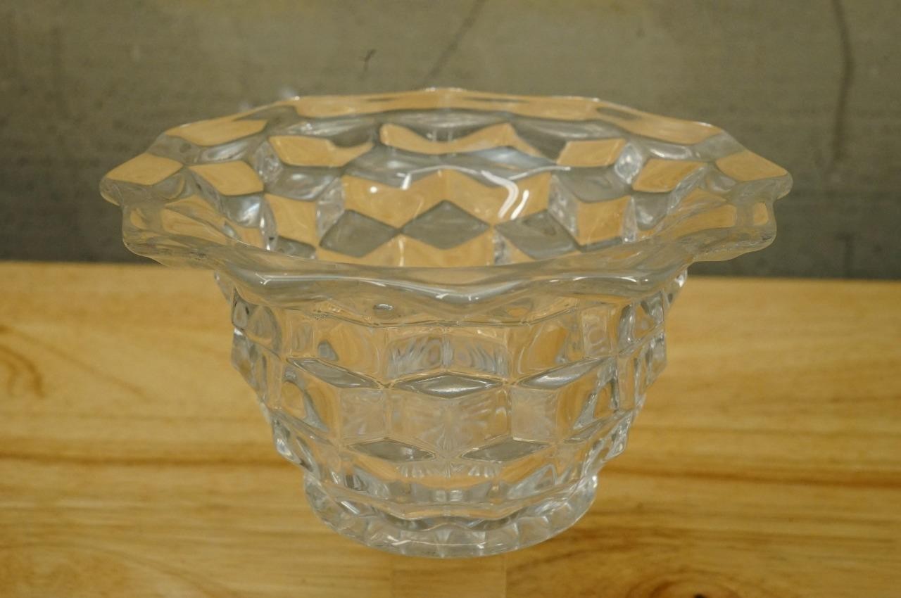 Vintage Elegant Glass Fostoria American Pattern Mayonnaise Bowl 5.5
