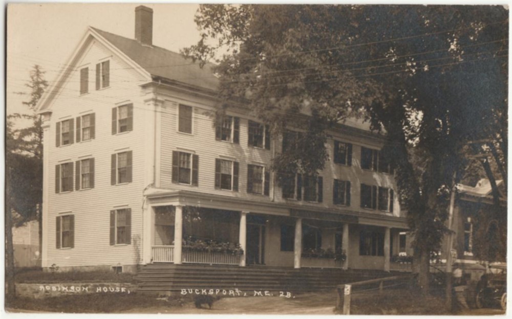 Bucksport, ME - RPPC - Old House Bucksport, ME - RPPC - Old House