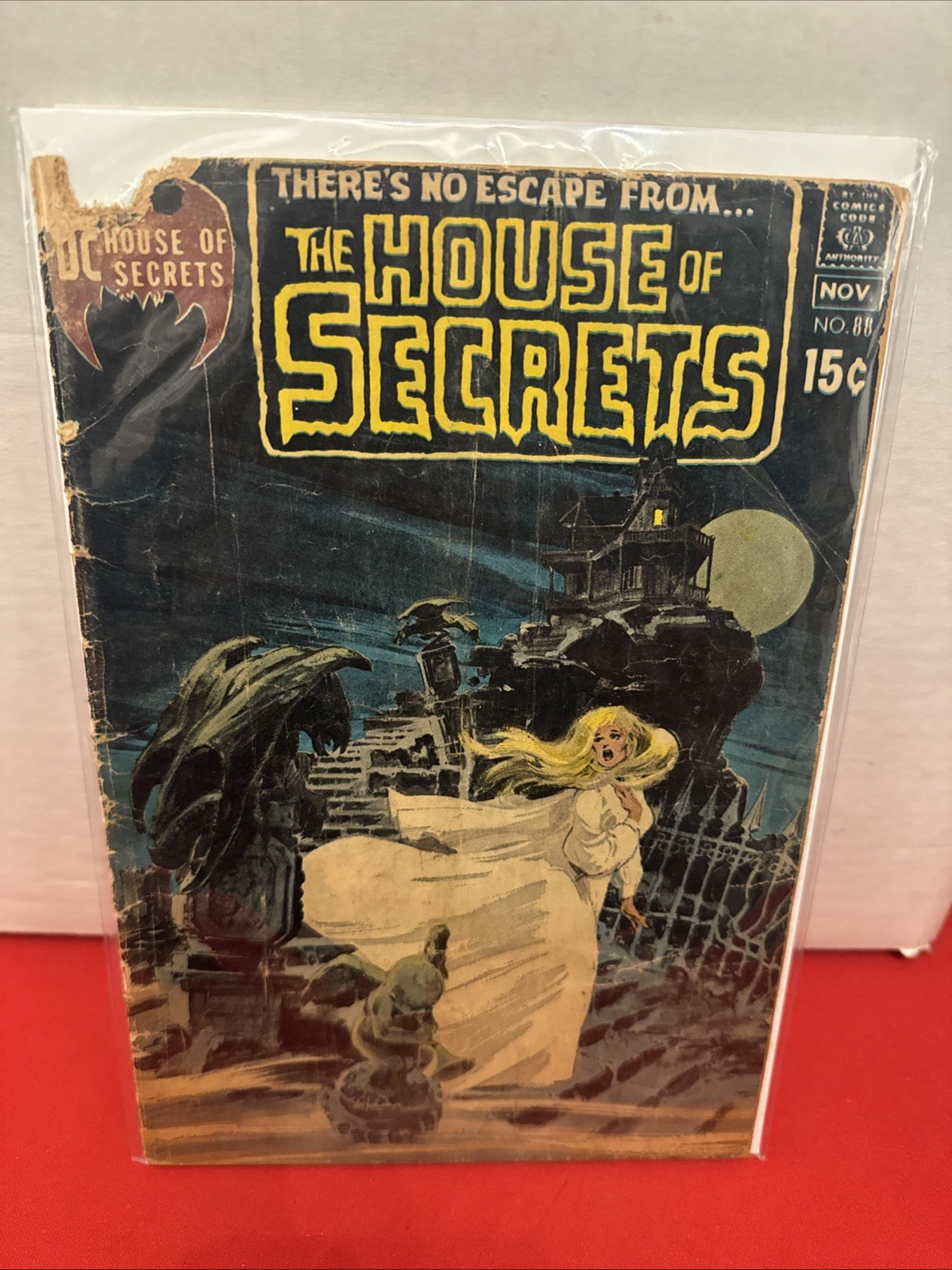 House of Secrets #88 DC 1970 Neal Adams Classic Horror Cover Low Grade