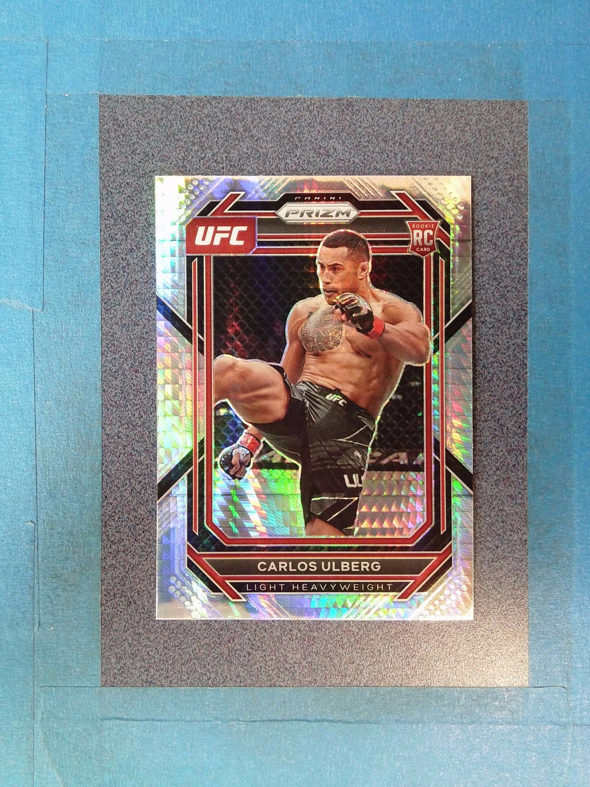 FB43) 2023 Prizm CARLOS ULBERG RC #134 Silver Prizm Light Heavyweight FB43) 2023 Prizm CARLOS ULBERG RC #134 Silver Prizm Light Heavyweight