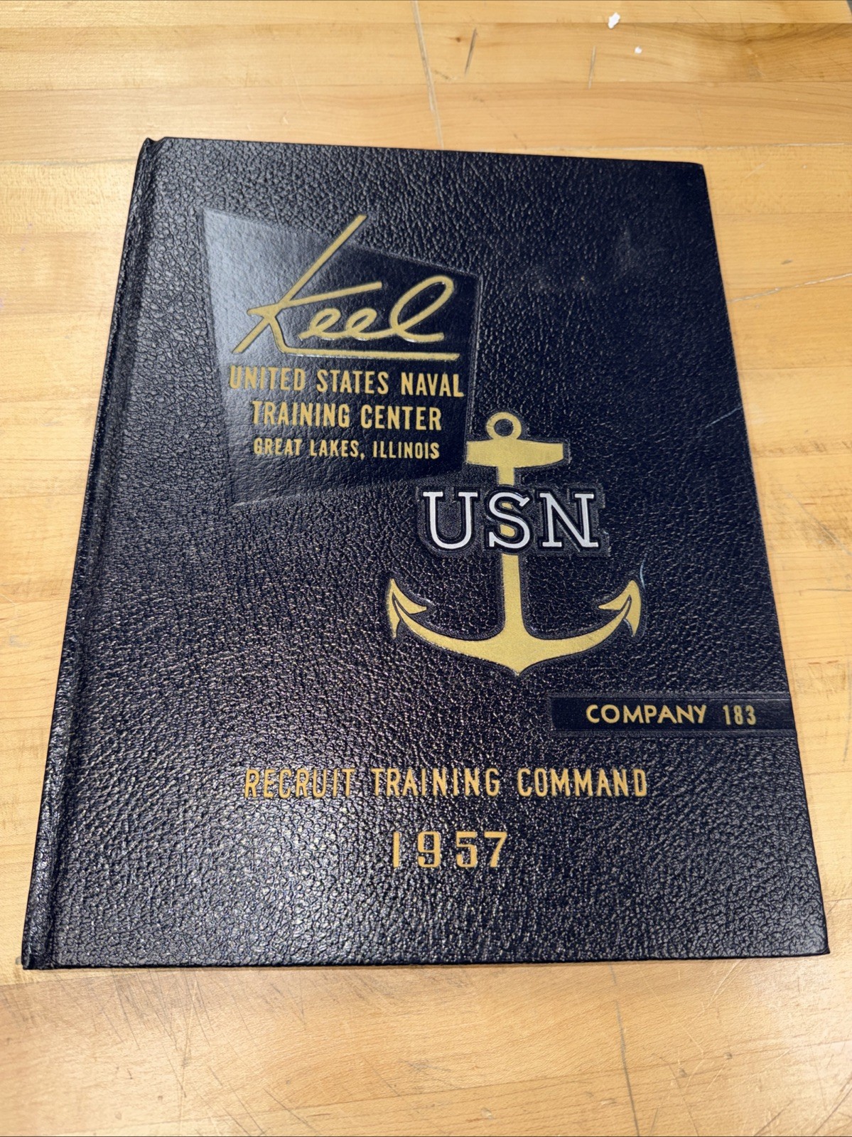 1957 Keel United States Naval Training Center Company 183 1957 Keel United States Naval Training Center Company 183