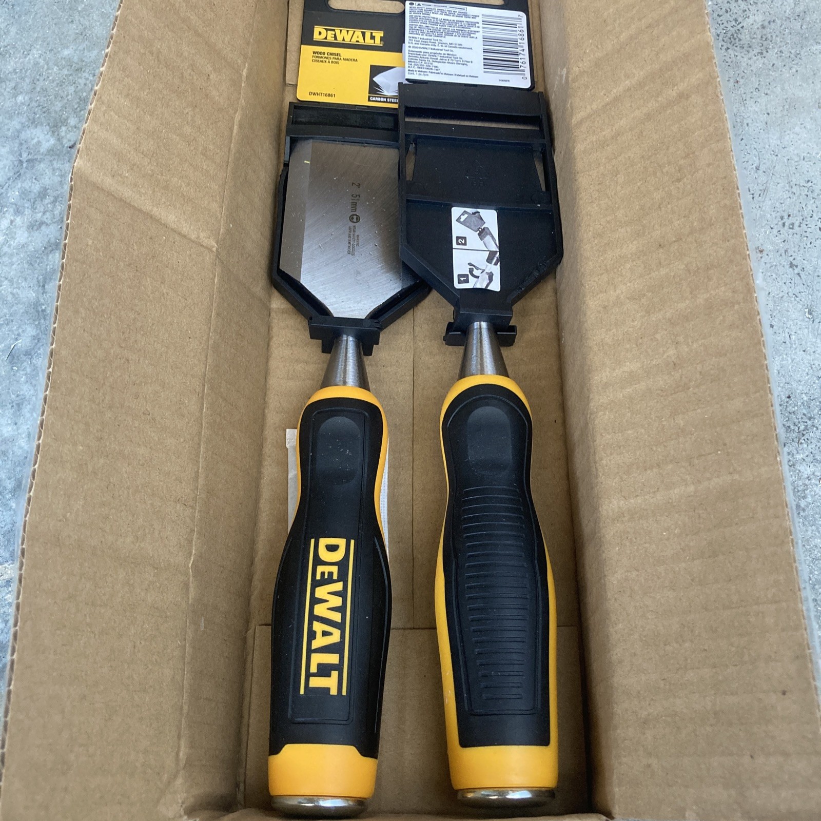 2 Pack - Brand New DEWALT Wood Chisel 2\