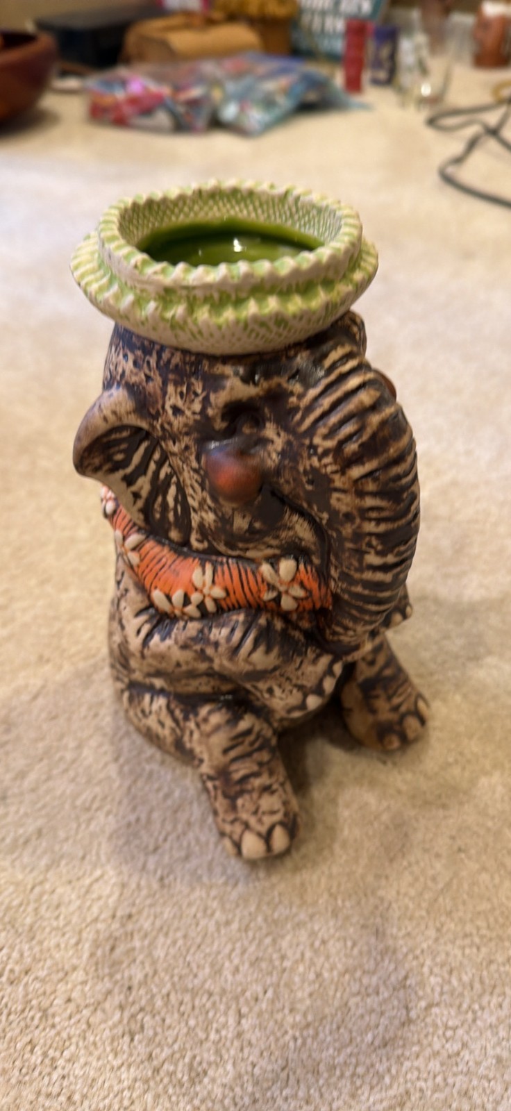 Tiki Tony Hawaiian Bertha Elephant Jungle Cruise  & Jungle Cruise Boat Tiki Mug