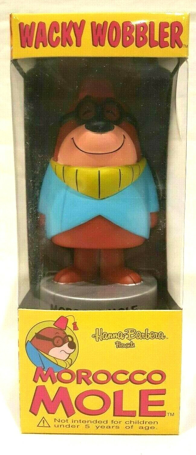 Morocco  Mole Rare Retired  Funko Wacky Wobbler  Bobble Head 