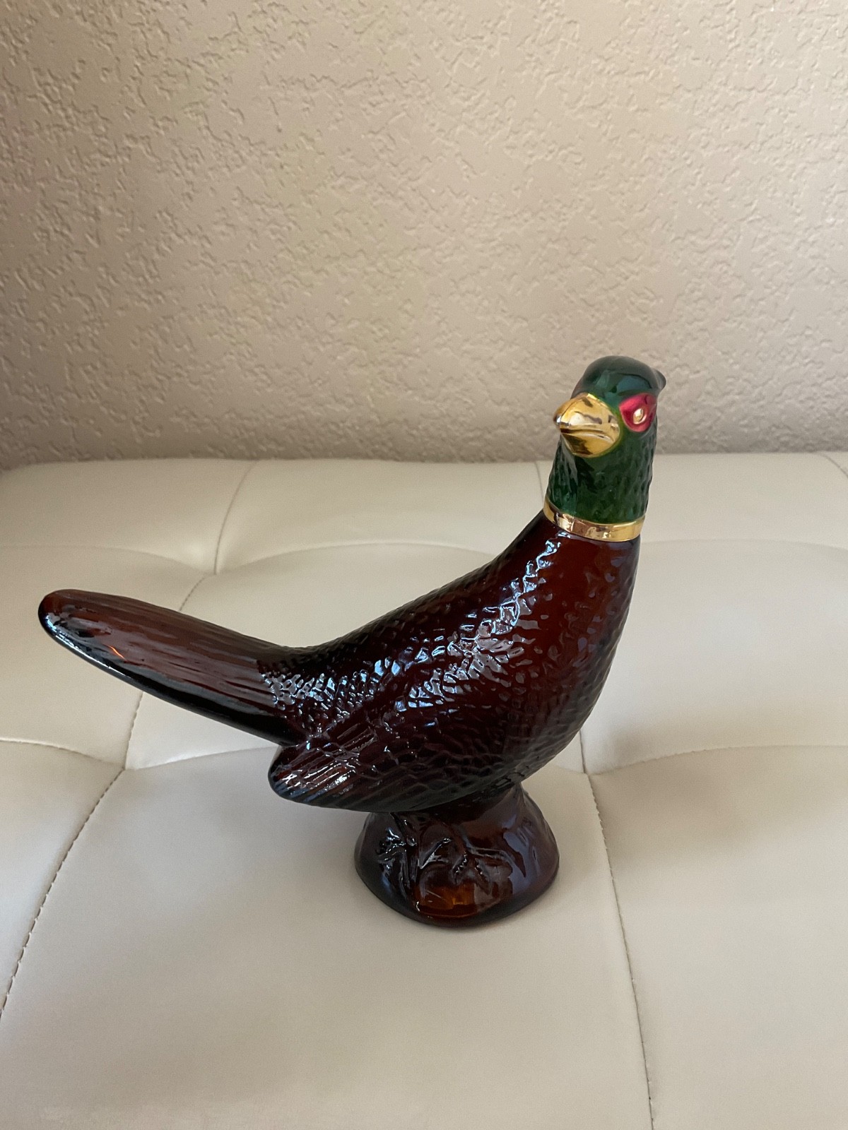 Vintage Avon Pheasant Decanter Bottle 1970's  Empty Oland After Shave