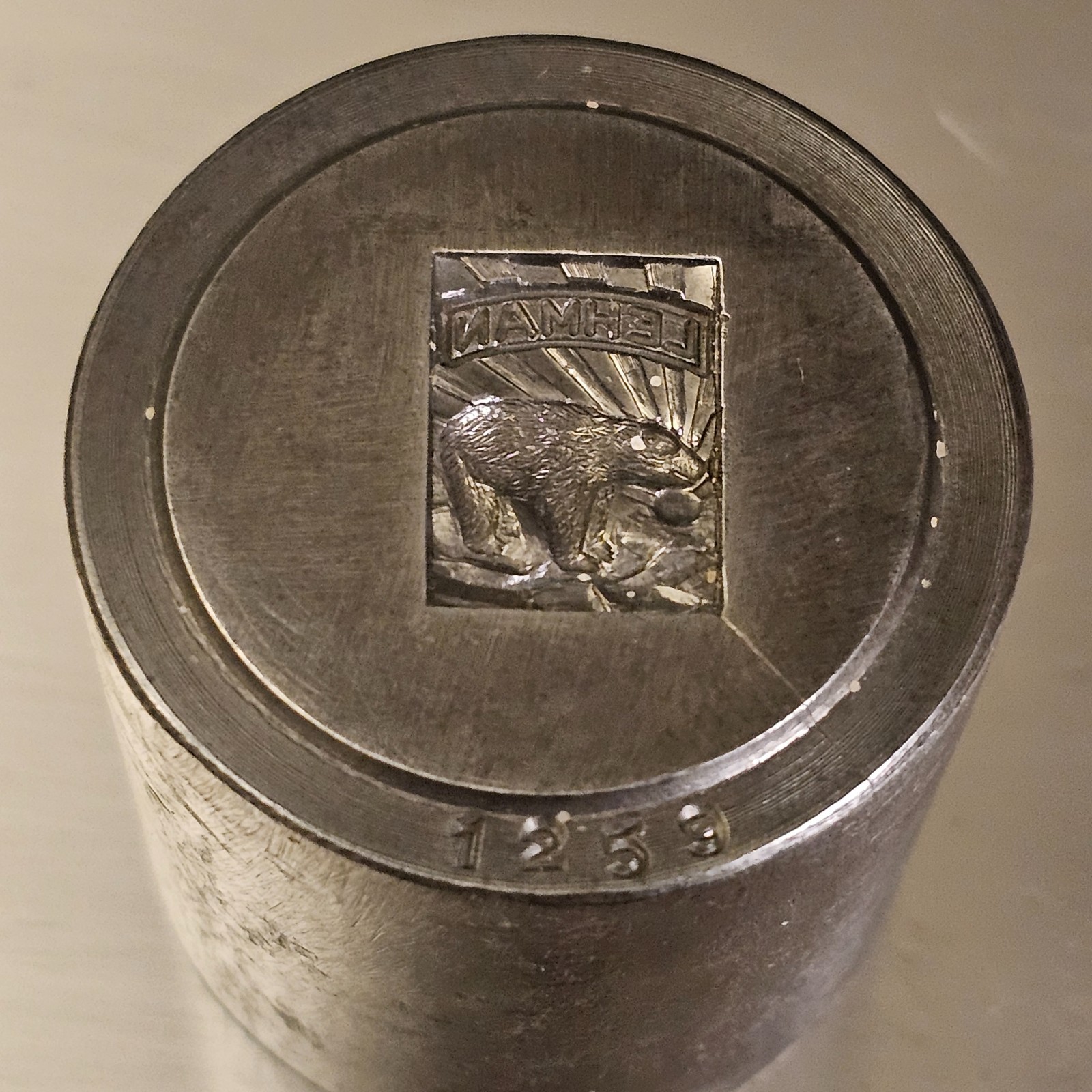 John H. Lehman High School Canton Ohio SOLID STEEL STAMPING DIE 
