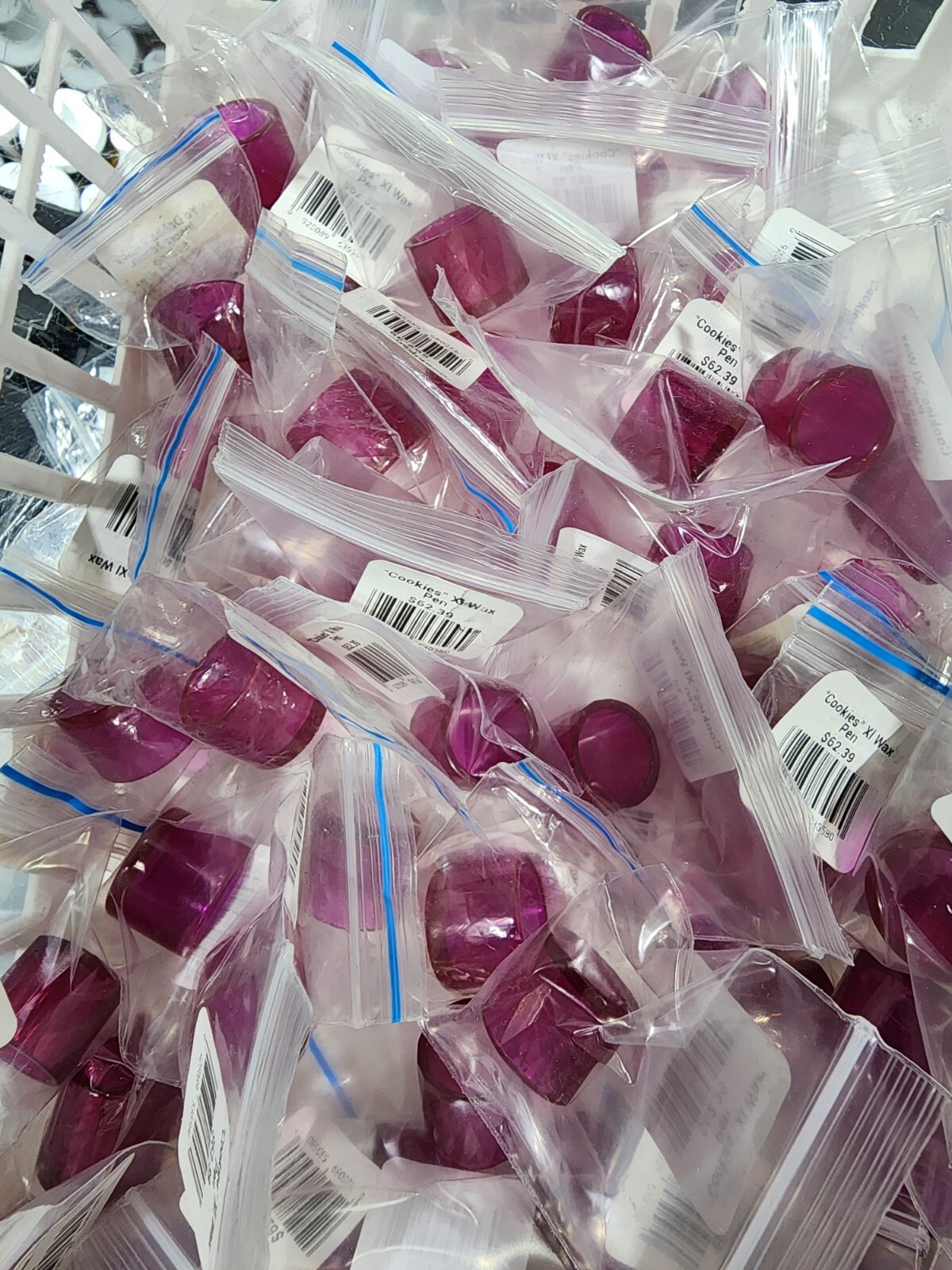 Lot of 12 Ruby Buckets - 100% Ruby - Smoking Devices bongs water pipe Lot of 12 Ruby Buckets - 100% Ruby - Smoking Devices bongs water pipe