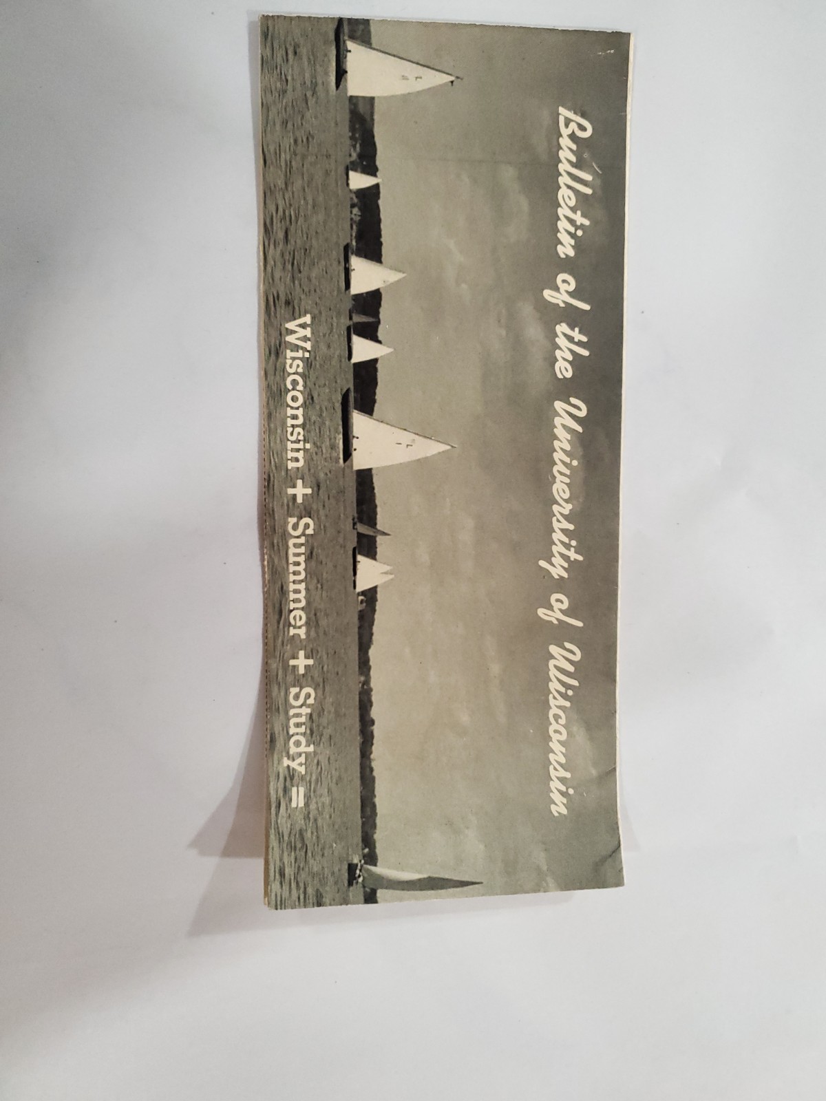 1939 University of Wisconsin Madison Summer Session Foldout Brochure