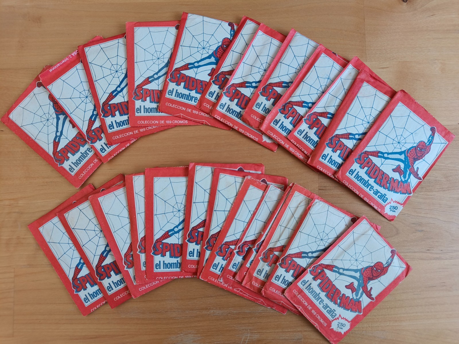 ULTRA RARE 1978 Amazing Spider-Man TV Series 25 Unopened Packs Nicholas Hammond