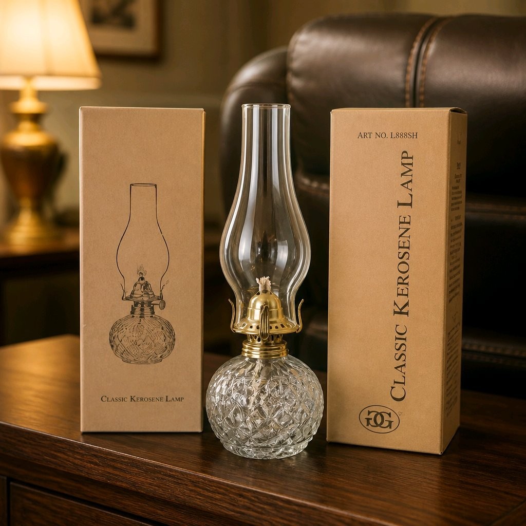 2/Classic Kerosene Lamp - New In Box - #L888SH 2/Classic Kerosene Lamp - New In Box - #L888SH