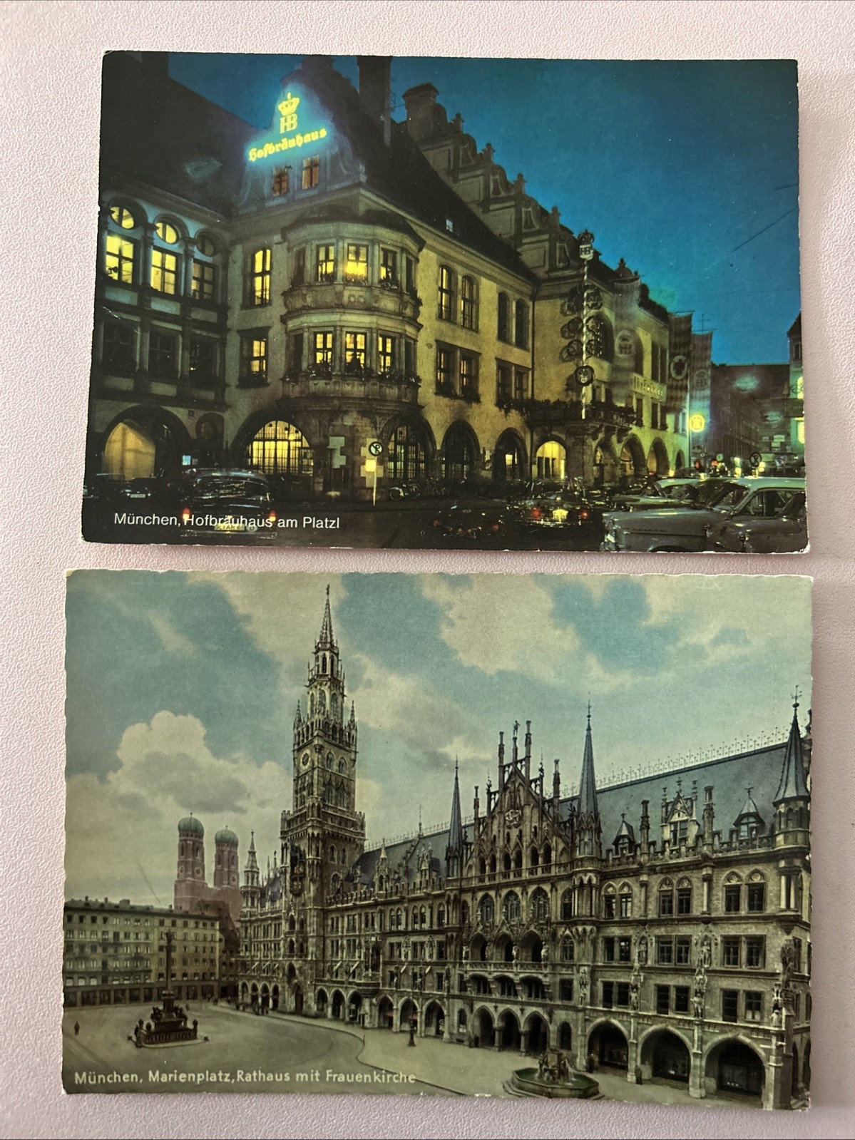 Two Munich Germany Postcards Two Munich Germany Postcards