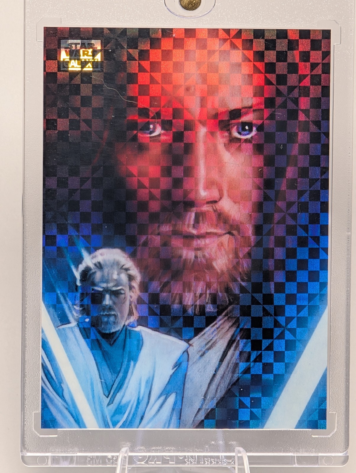 Obi-Wan Kenobi 2025 Topps Chrome Star Wars Galaxy X-Fractor /10 #9