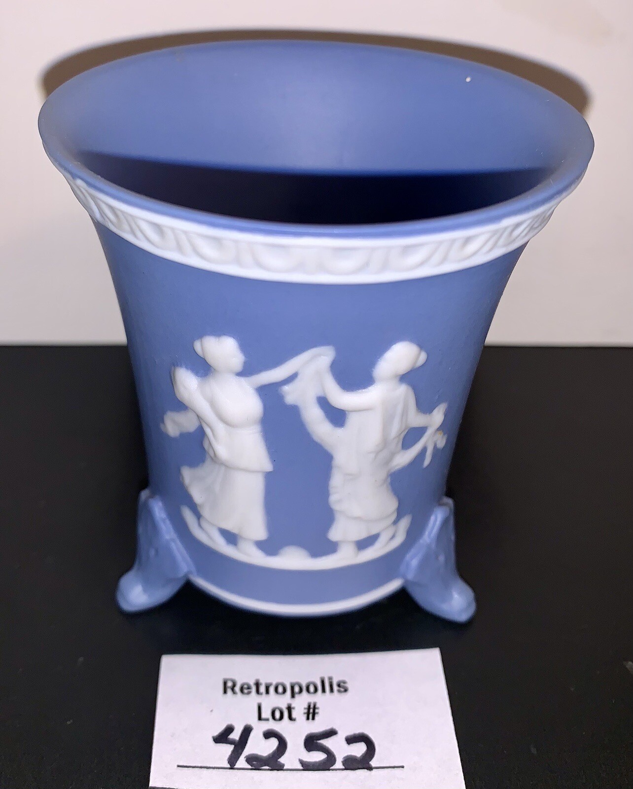Vintage Jasperware POSEY POT Women in Robes Vintage Jasperware POSEY POT Women in Robes