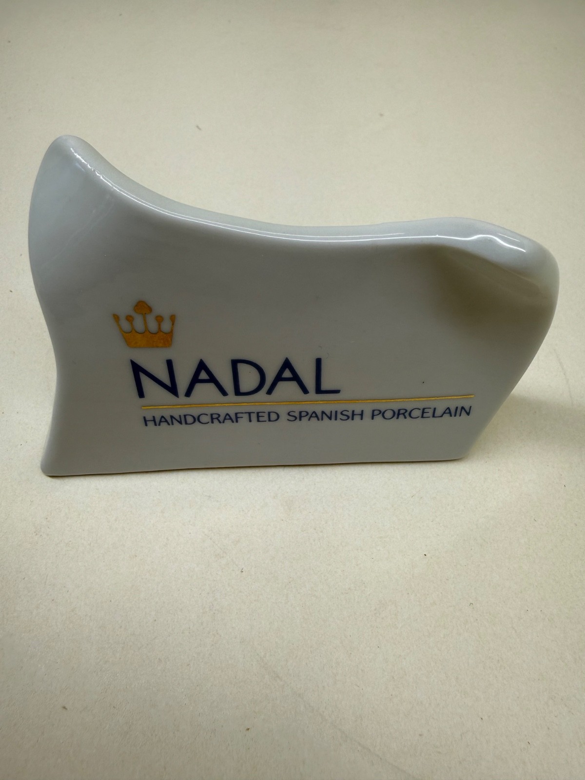RARE VINTAGE NADAL HANDCRAFTED PORCELAIN DEALER DISPLAY SIGN/ADVERTISING PLAQUE RARE VINTAGE NADAL HANDCRAFTED PORCELAIN DEALER DISPLAY SIGN/ADVERTISING PLAQUE