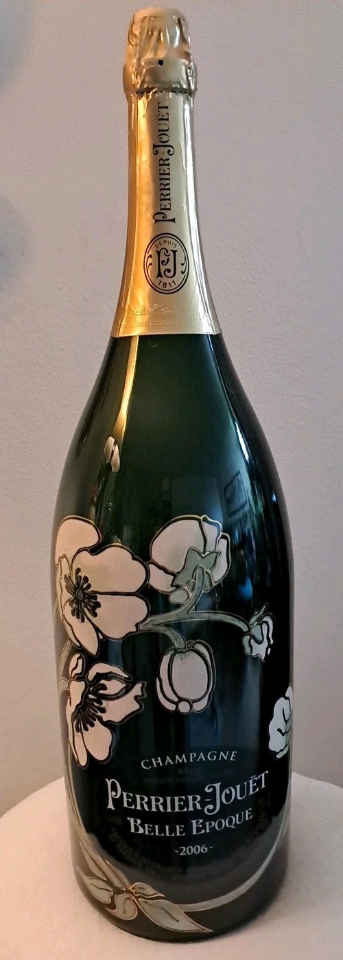 Perrier-Jouet Belle Epoque 2006 Champaign Dummy Display Bottle 2 Feet Tall
