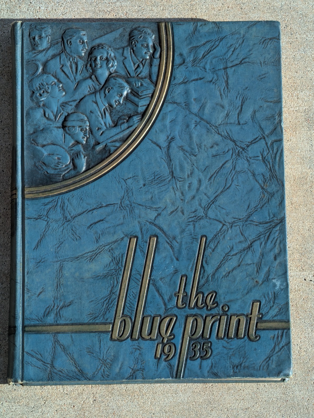 RARE Art Deco 1935 Georgia Tech Institute & University Yearbook THE BLUE PRINT RARE Art Deco 1935 Georgia Tech Institute & University Yearbook THE BLUE PRINT