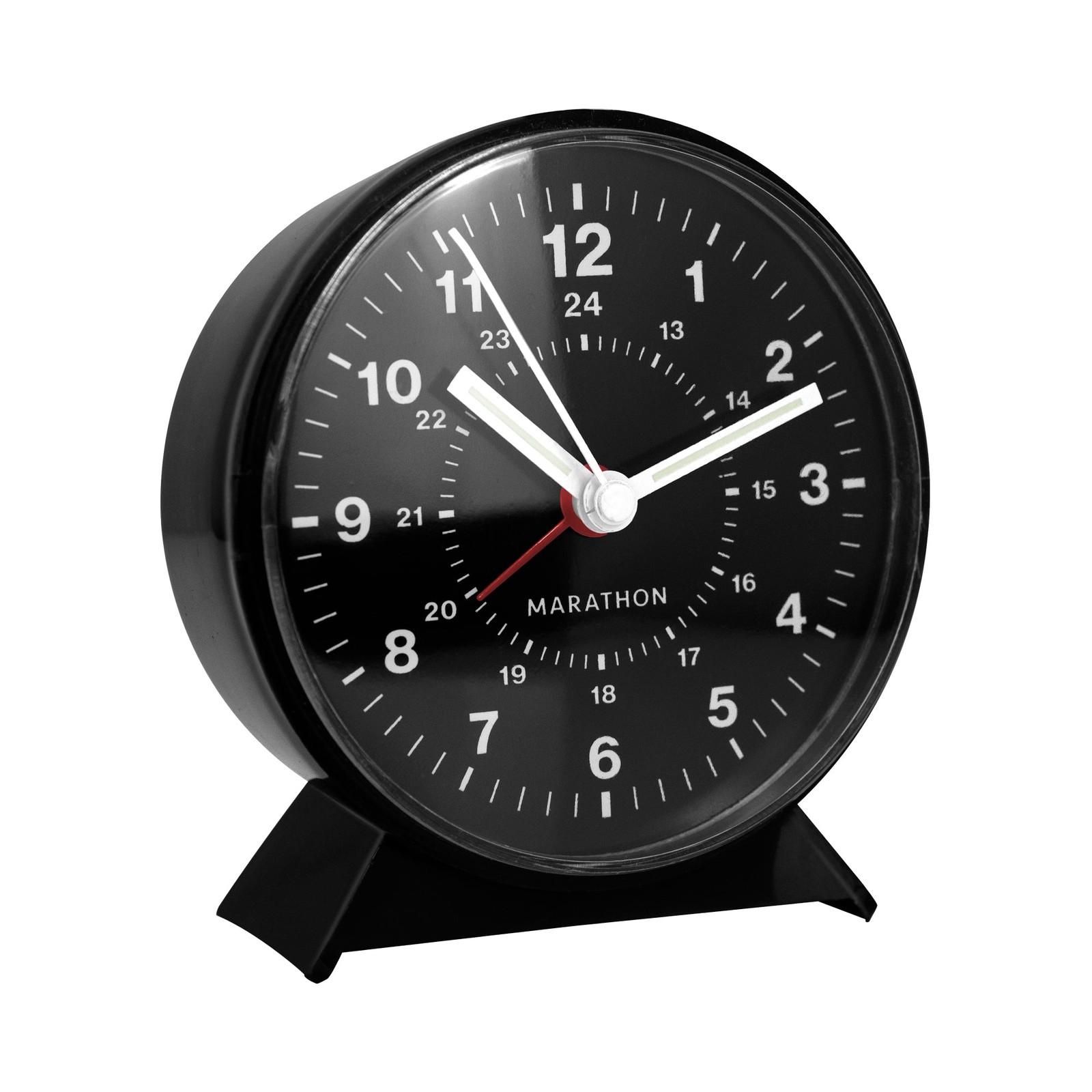 Marathon Mechanical Alarm Clock  Wind Up, ticks - US + Canadian Governments: New
