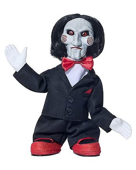 Saw Billy The Puppet Side Stepper - Spirit Halloween Exclusive BRAND NEW Saw Billy The Puppet Side Stepper - Spirit Halloween Exclusive BRAND NEW