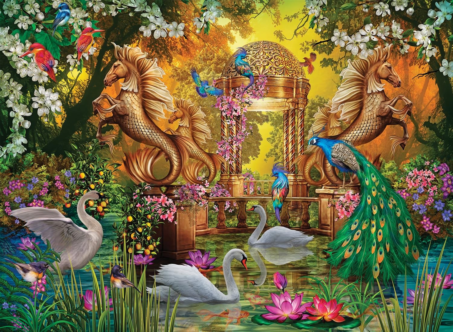 Anatolian Puzzle - Secret Garden, 1000 Piece Puzzle, 1149 Anatolian Puzzle - Secret Garden, 1000 Piece Puzzle, 1149