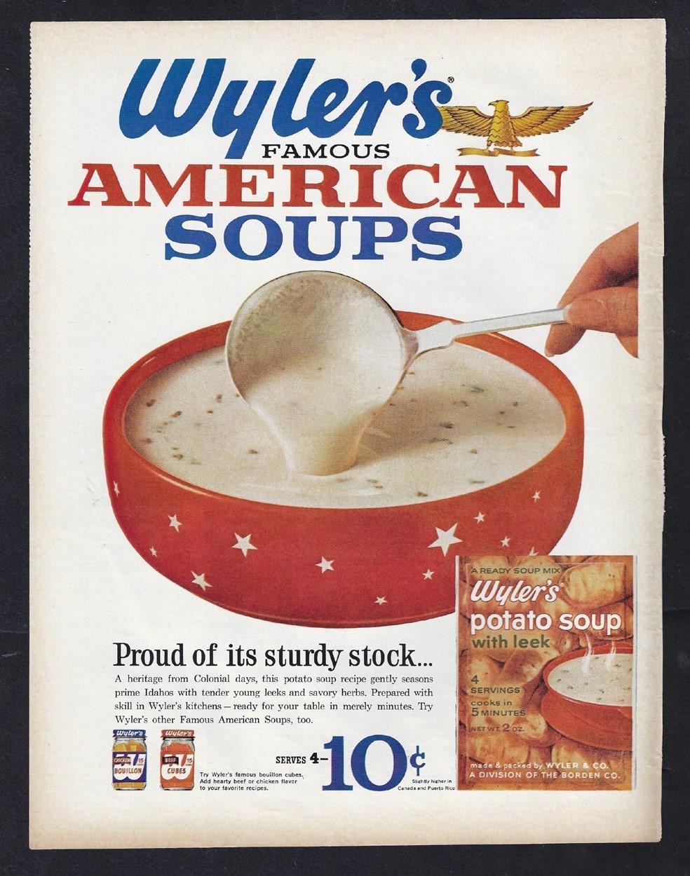 1963 WYLER\'S Print Ad \
