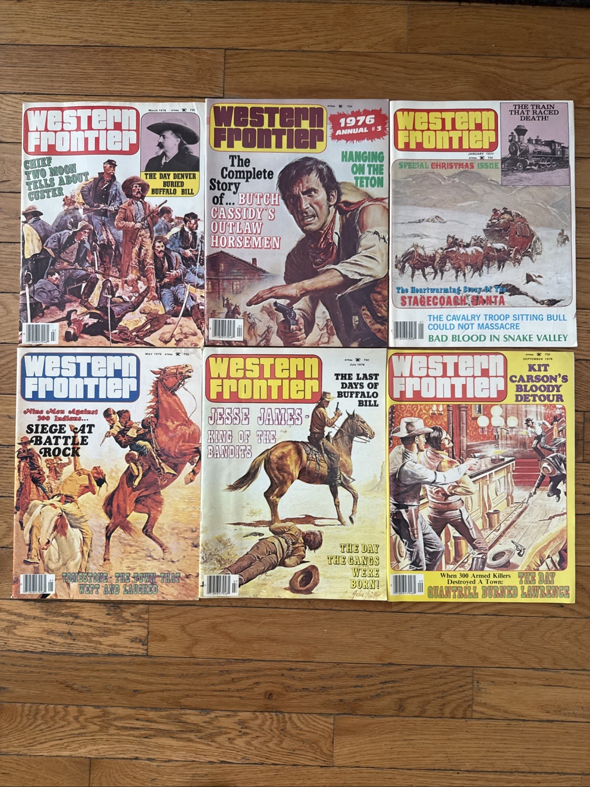 Lot 6 1976-1977- Frontier Annual #3 1976-gunfight-Butch Cassidy Lot 6 1976-1977- Frontier Annual #3 1976-gunfight-Butch Cassidy