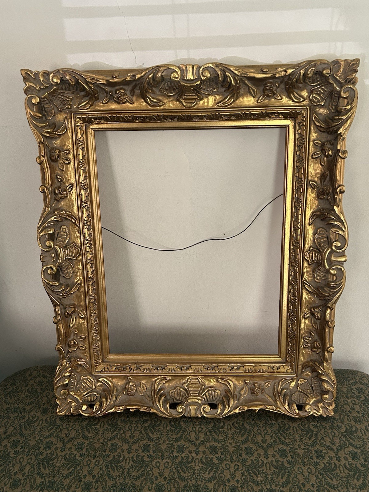 Antique French Baroque High Relief Gold Gilt Picture Frame 22 X 26 Antique French Baroque High Relief Gold Gilt Picture Frame 22 X 26