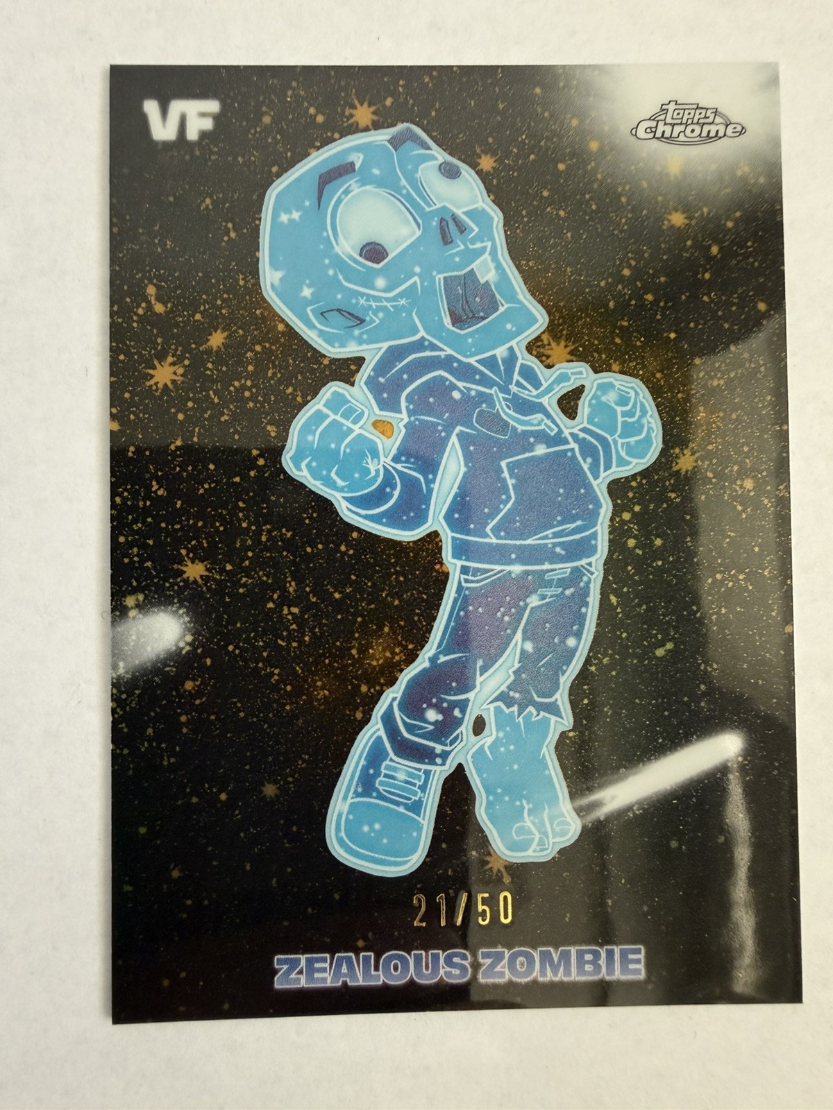 2026 Topps Chrome VeeFriends Zealous Zombie #SH-20 Stellar Haze /50 SSP RARE 