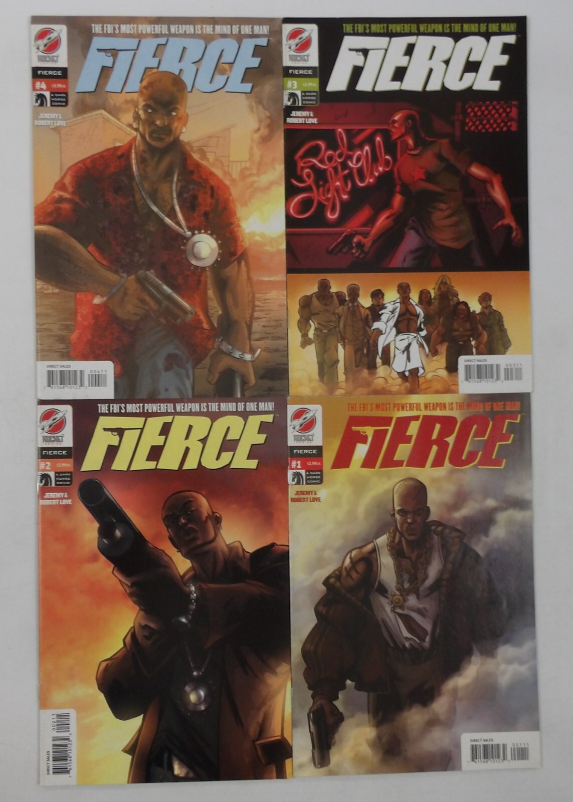 Fierce #1-4 VF/NM complete series Dark Horse Comics set lot 2 3