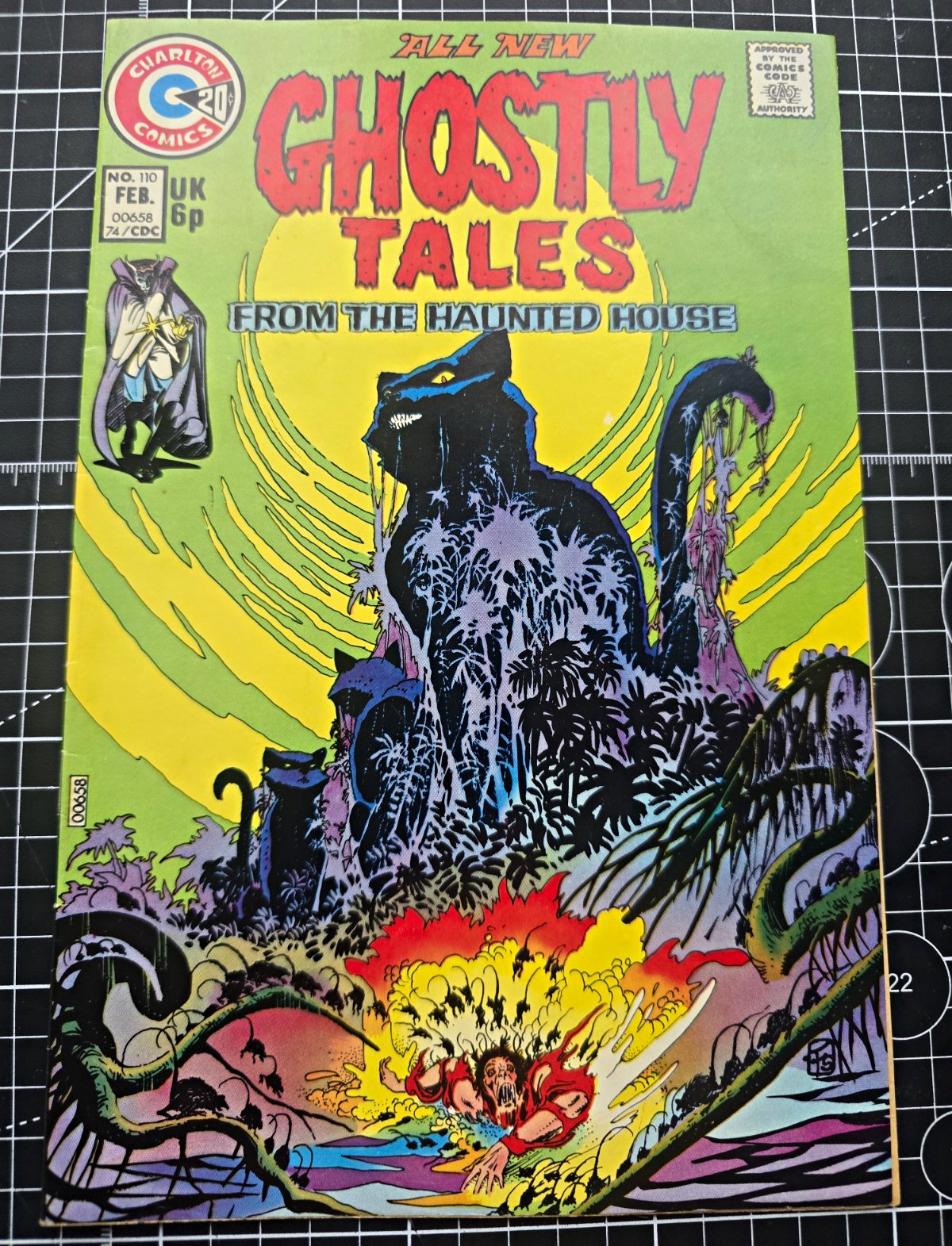 Ghostly Tales #110 (Feb 1974) Tom Sutton Cover VF Ghostly Tales #110 (Feb 1974) Tom Sutton Cover VF