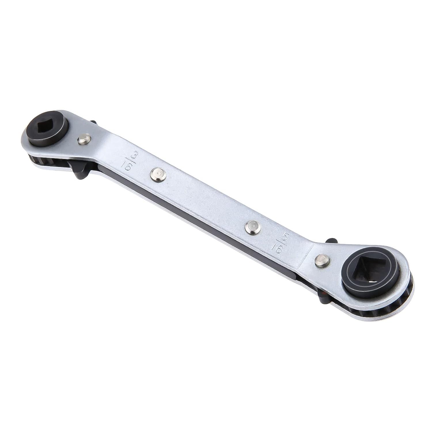 Ratchet Wrench Set 4 Piece Square Ratchet Tools 1/4 3/16 3/8 5/16