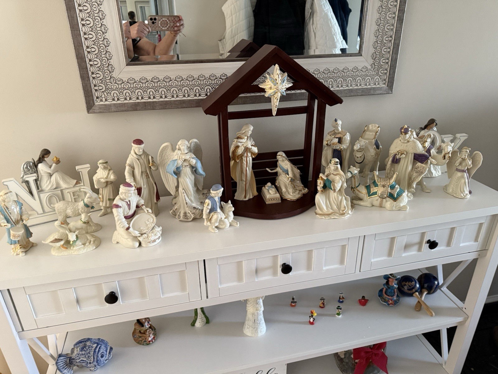 Lenox First Blessings Porcelain Nativity 