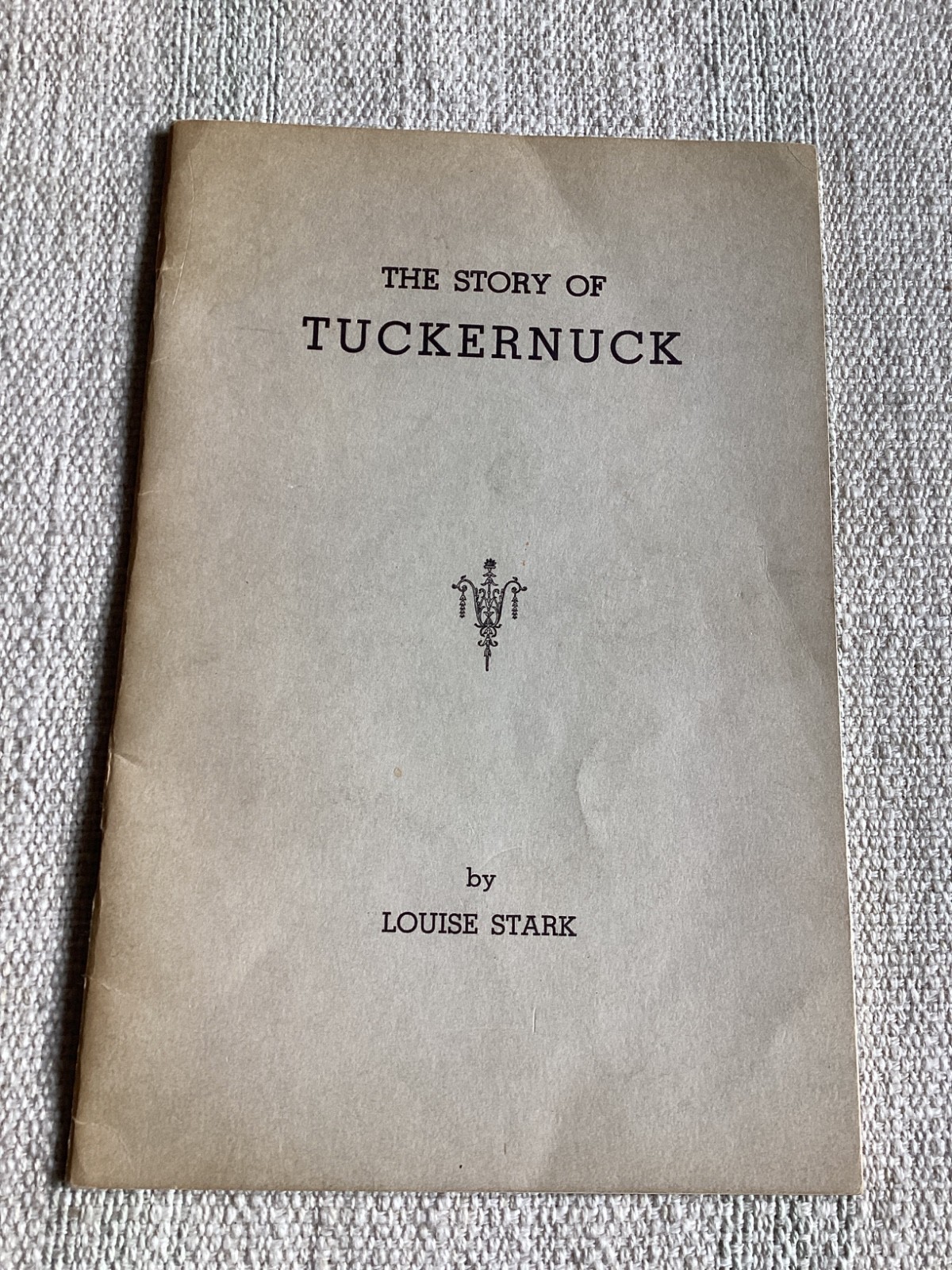 Nantucket “The Story Of Tuckernuck” by Louise Stark 1959 Book Booklet