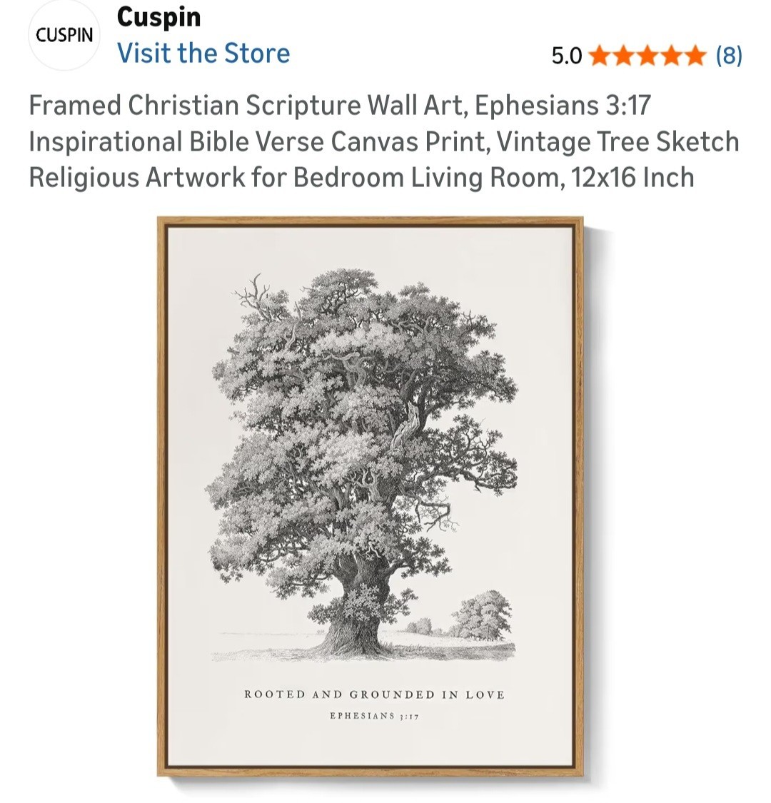 Cuspin Framed Christian Scripture Wall Art-12x16-NEW IN BOX W/HARDWARE Cuspin Framed Christian Scripture Wall Art-12x16-NEW IN BOX W/HARDWARE